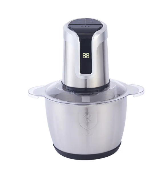 مطحنة لحم رقمية كهربائية متعددة الوظائف بسعة 3 لتر