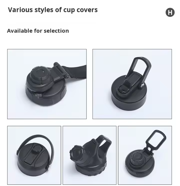 Stainless Steel Sports Water Bottle Large Capacity Double-Layer Vacuum Insulated Anti-Fall Sublimation Tumbler