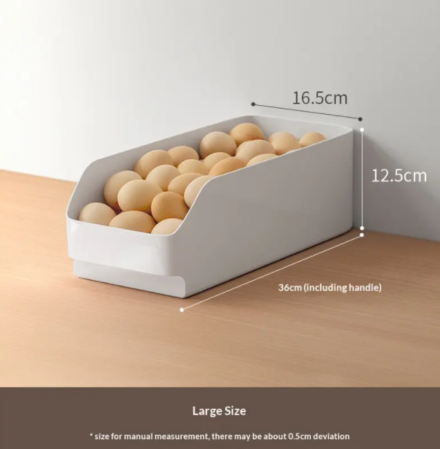 صندوق تخزين مستطيل الشكل من البلاستيك