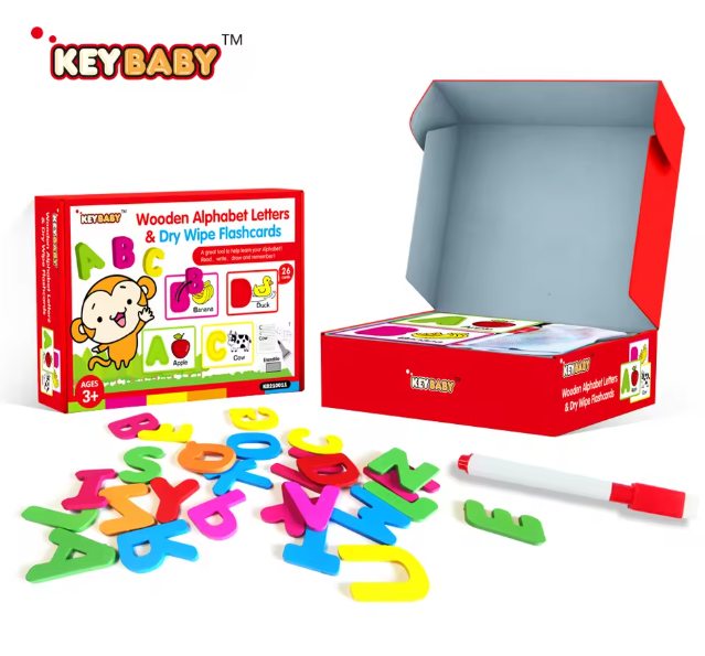 Keybaby 26 Wooden Alphabet