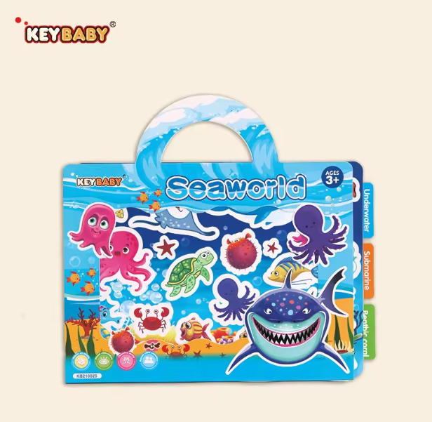 Reusable Sticker Book: