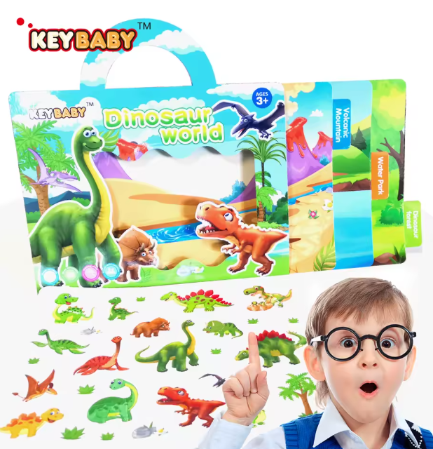 Reusable Sticker Book: