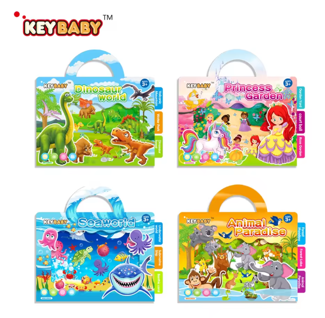 Reusable Sticker Book: