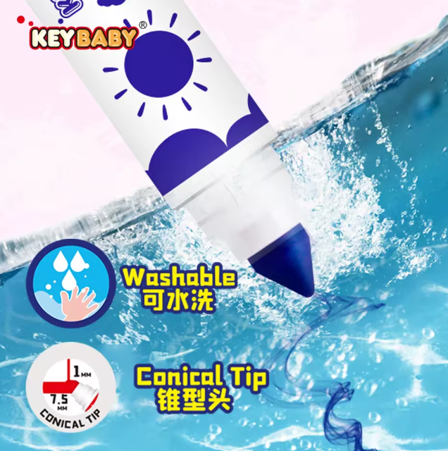 Colorful Washable Watercolor Pens