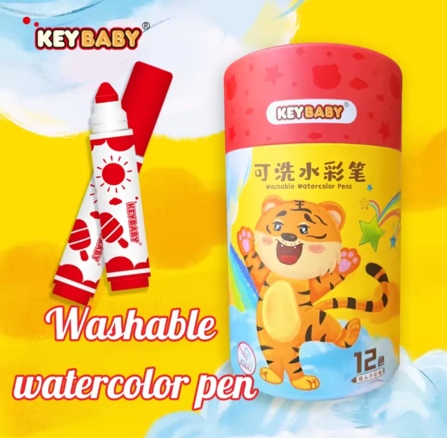 Colorful Washable Watercolor Pens