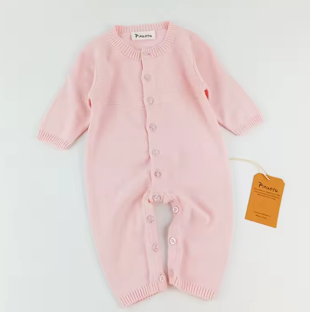 Clothes Baby Jumpsuit Solid Winter