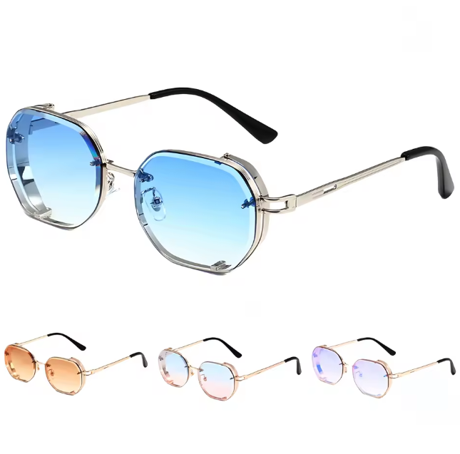 Sun Glasses Metal Casual