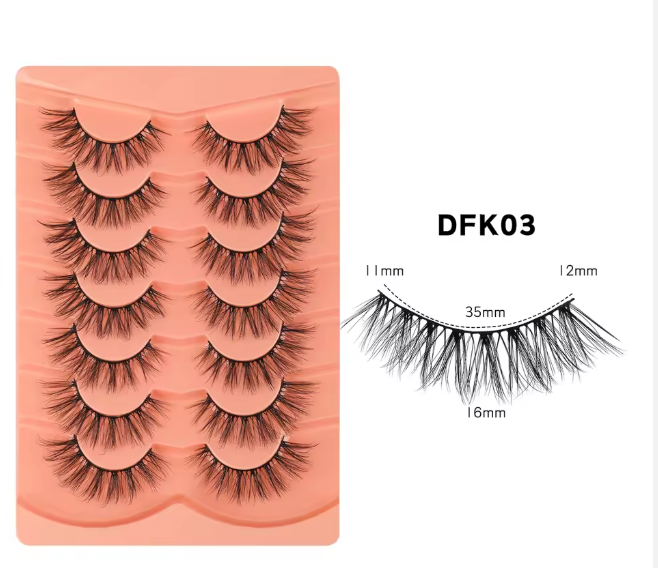  Long Synthetic Hair 3D Eyelashes
