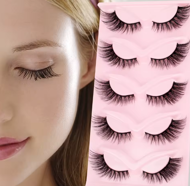  Eyelashes Full Strip Natural