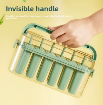 Silicone ice cube tray lids