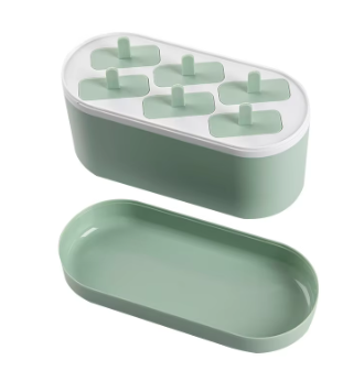 Silicone ice cube tray lids