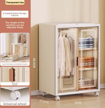 Foldable storage unit